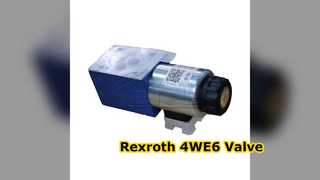 Vanne hydraulique Rexroth 4WE6 : puissance et précision