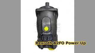 Puissance et fiabilité de la pompe Rexroth A2FO