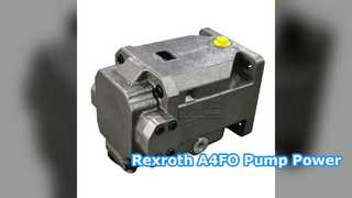 Puissance de la pompe hydraulique Rexroth A4FO